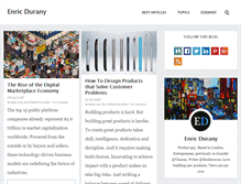 Tablet Screenshot of enricdurany.com